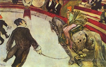  henri - en el circo fernando el jinete 1888 Toulouse Lautrec Henri de